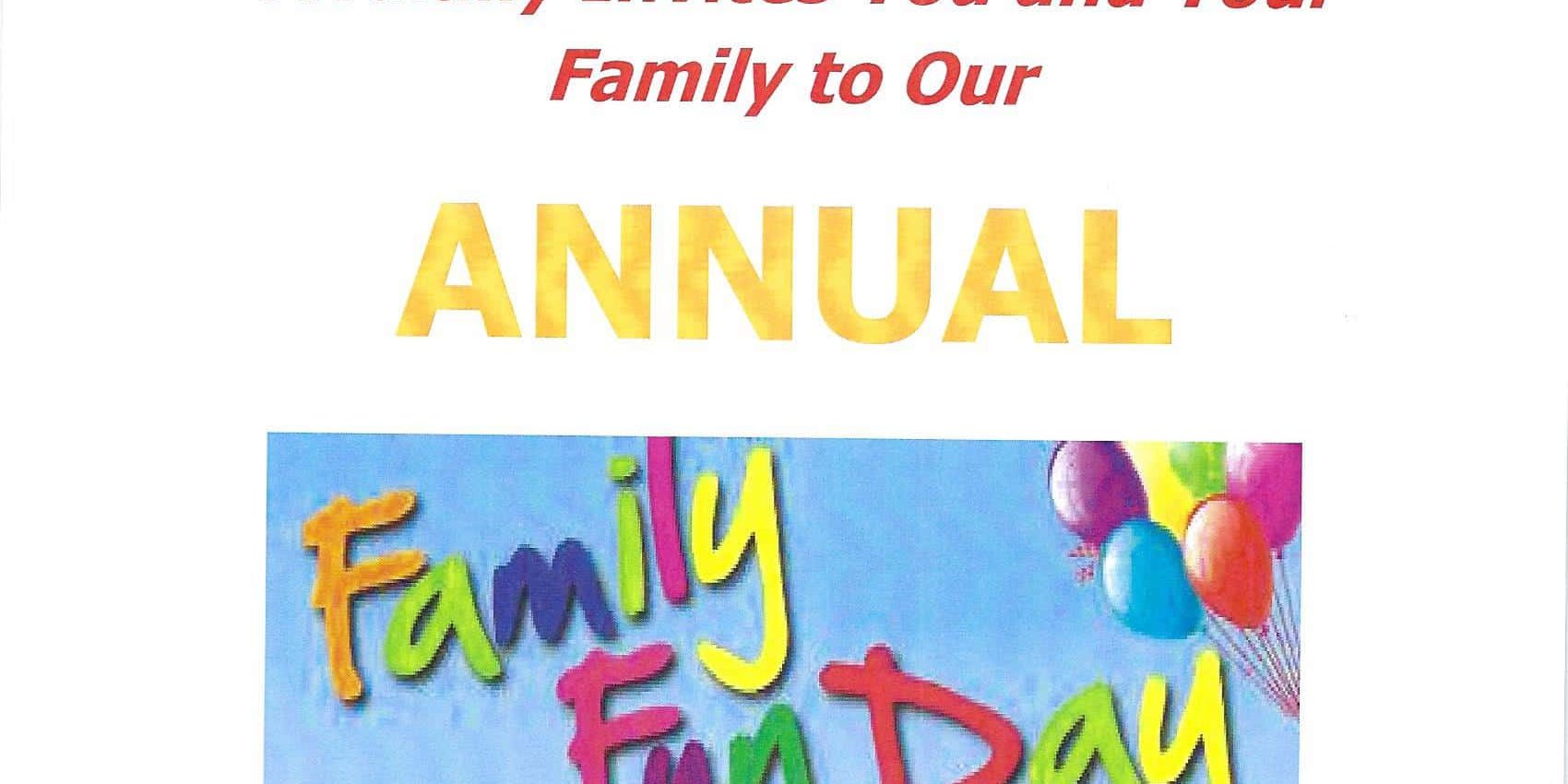 Family Fun Day Flyer
